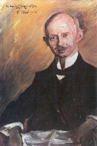 Ritratto di Otto Winter, un farmacista di Hannover da Lovis Corinth